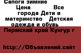 Сапоги зимние Skandia Tex › Цена ­ 1 200 - Все города Дети и материнство » Детская одежда и обувь   . Пермский край,Кунгур г.